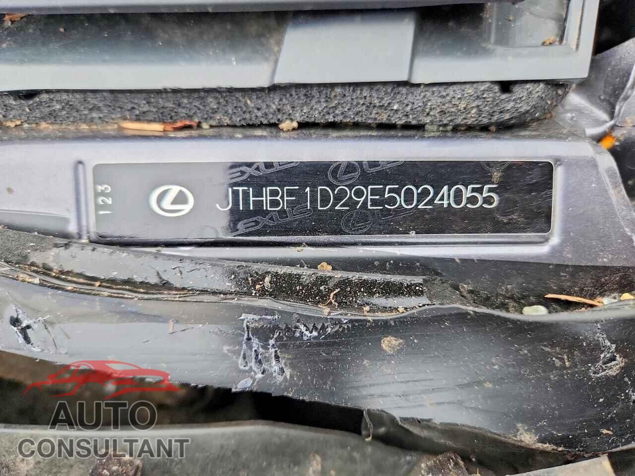 LEXUS IS 2014 - JTHBF1D29E5024055