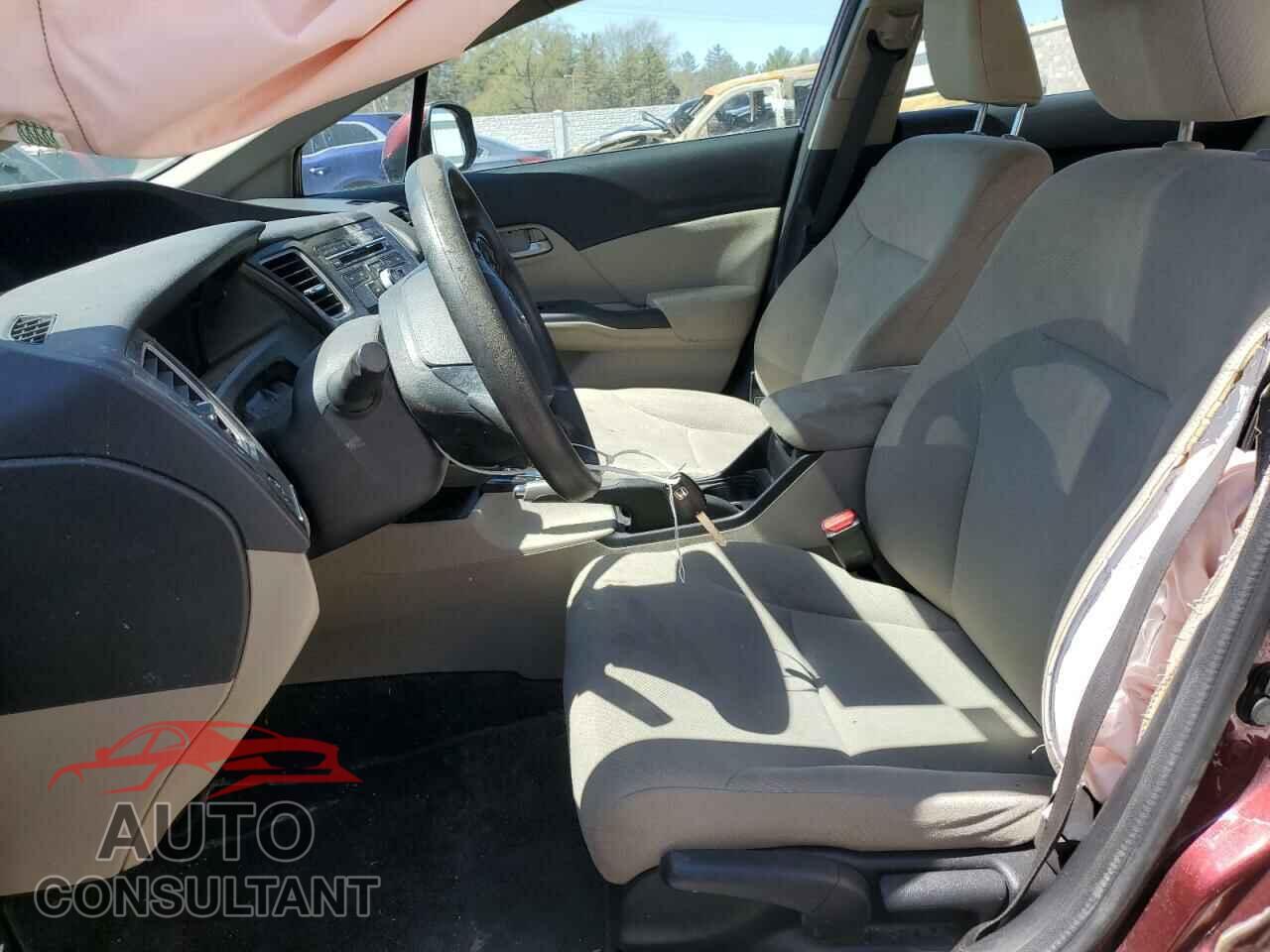 HONDA CIVIC 2013 - 19XFB2F51DE020872
