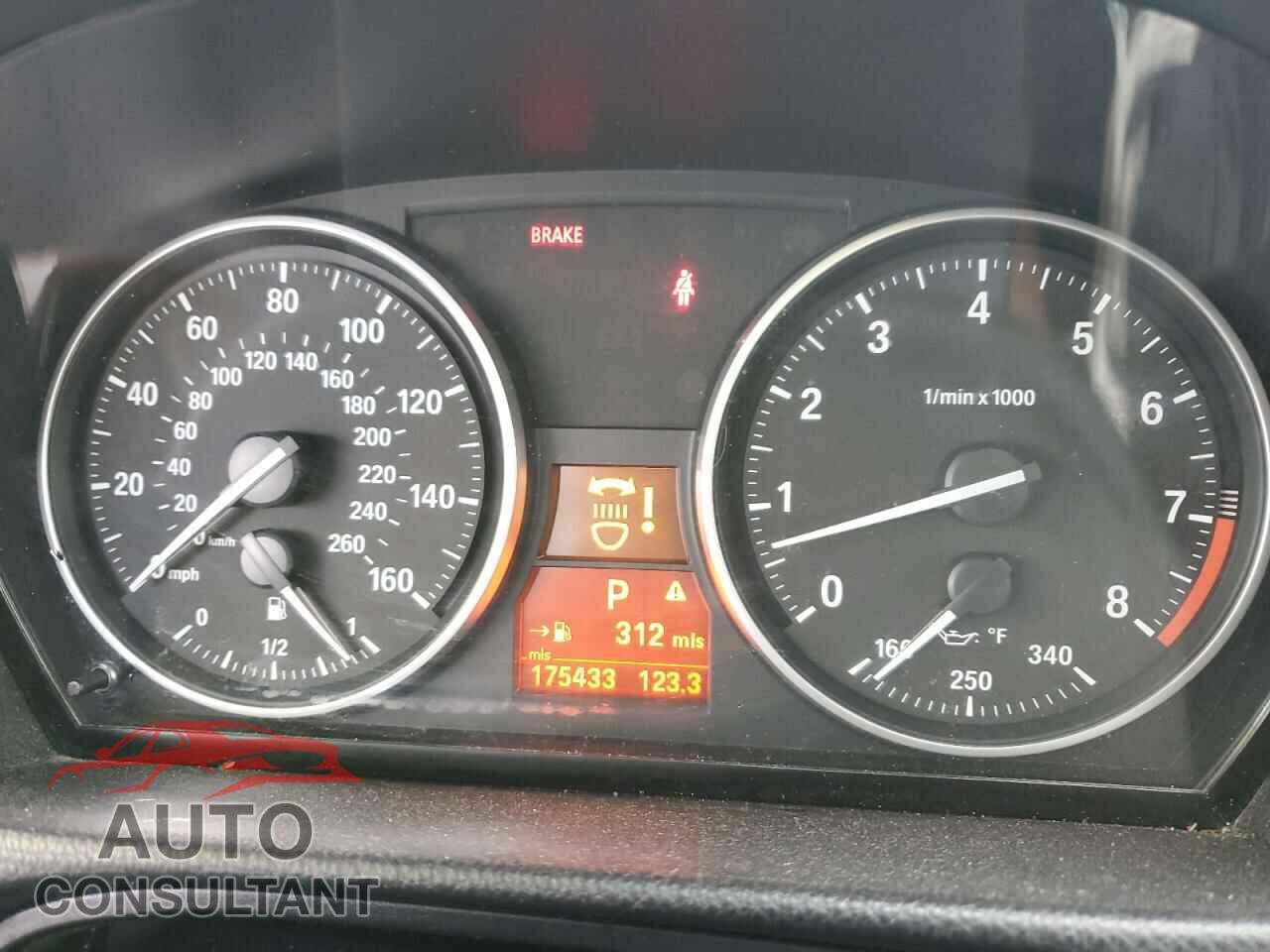 BMW 3 SERIES 2012 - WBAKF5C56CE657000