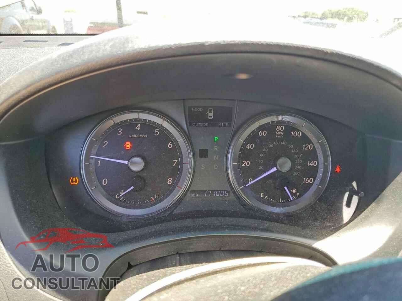 LEXUS ES350 2012 - JTHBK1EG5C2494507