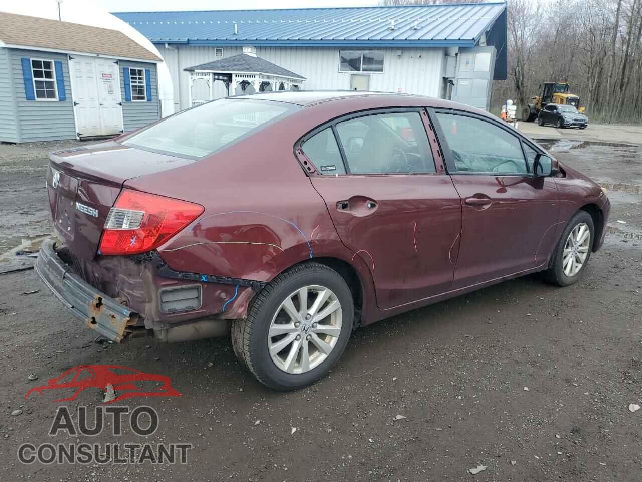 HONDA CIVIC 2012 - 19XFB2F85CE333447