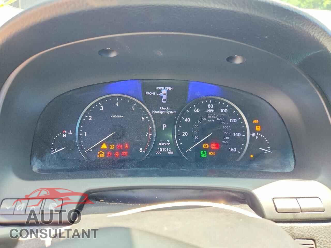 LEXUS LS460 2013 - JTHBL5EF2D5114549