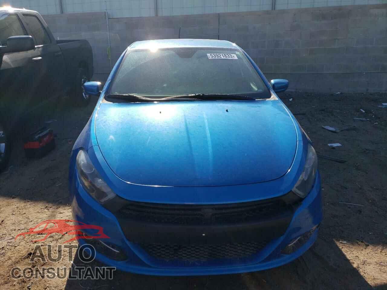 DODGE DART 2015 - 1C3CDFBB3FD238126