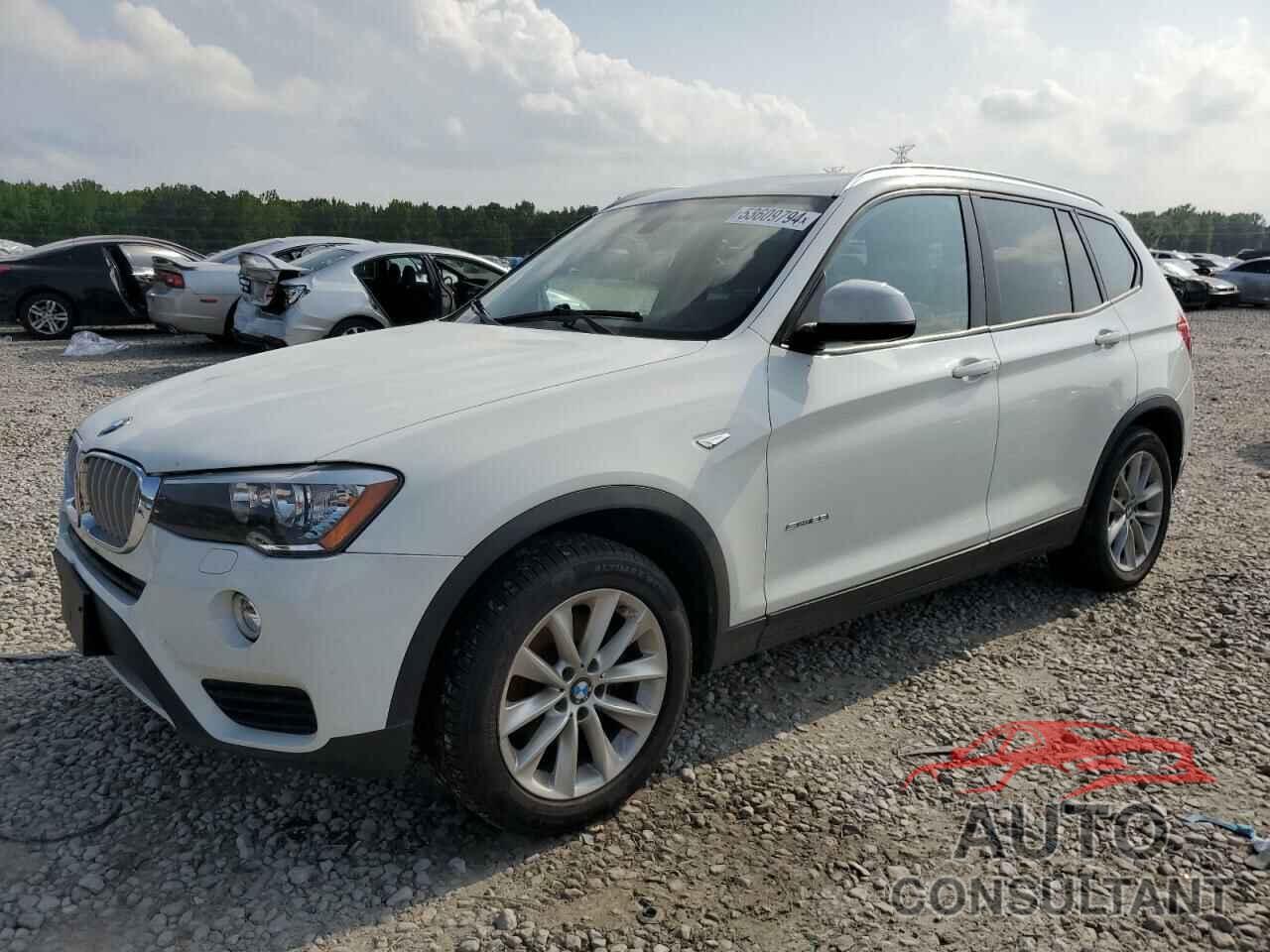 BMW X3 2017 - 5UXWZ7C33H0V93037