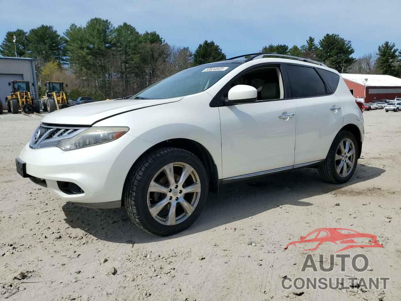 NISSAN MURANO 2012 - JN8AZ1MW4CW212694