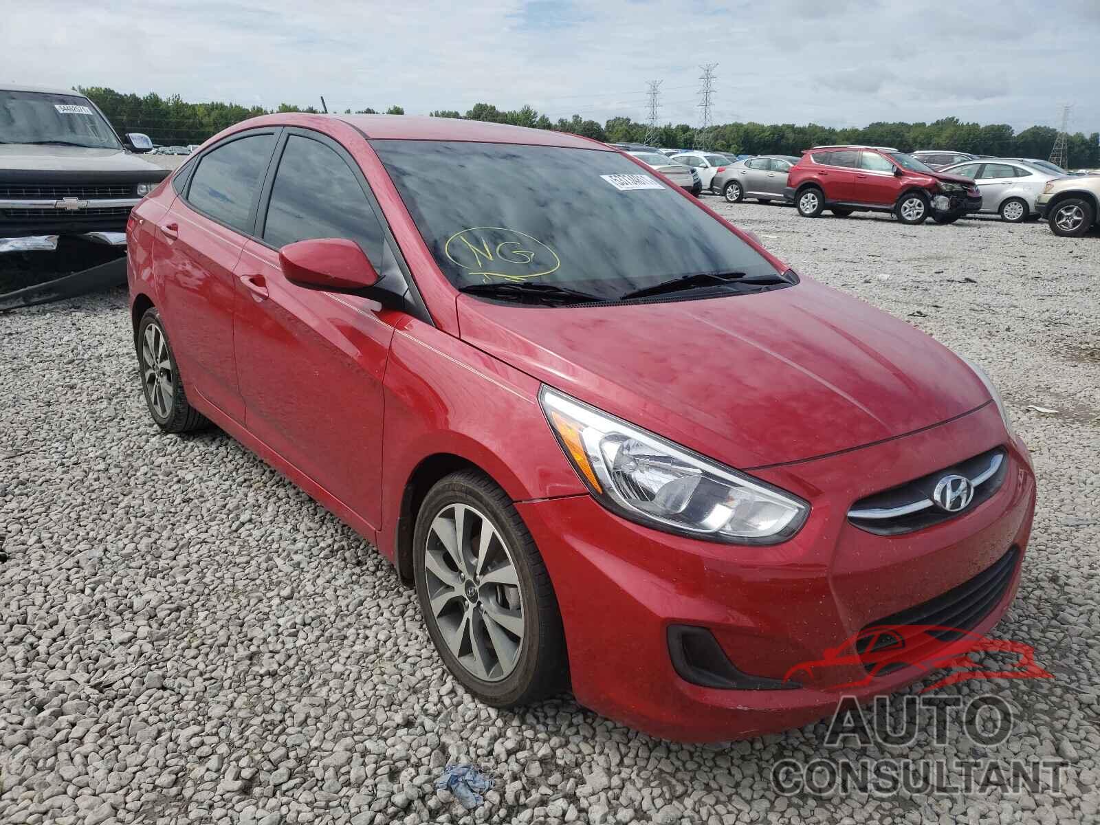 HYUNDAI ACCENT 2017 - KMHCT4AE7HU254570