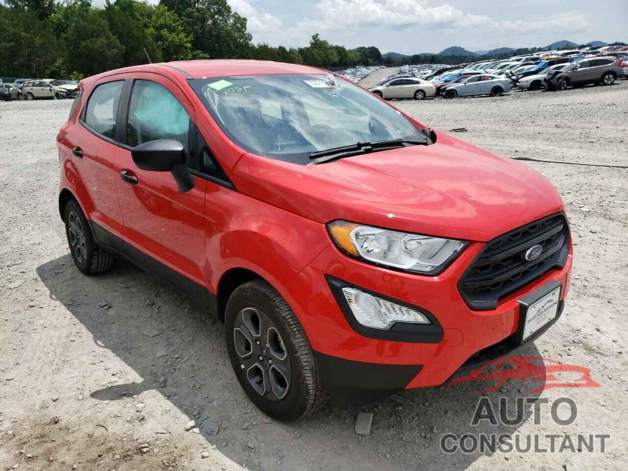 FORD ECOSPORT 2021 - MAJ3S2FE3MC453495