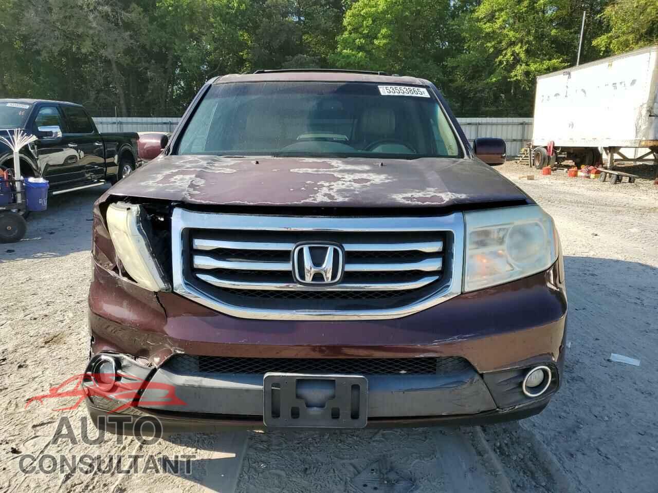 HONDA PILOT 2013 - 5FNYF3H97DB018041