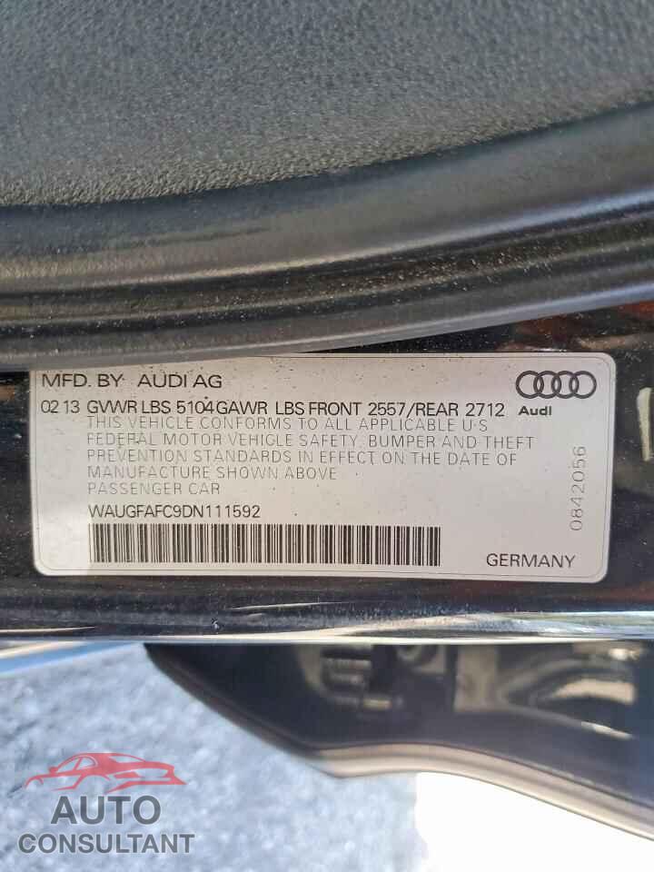 AUDI A6 2013 - WAUGFAFC9DN111592