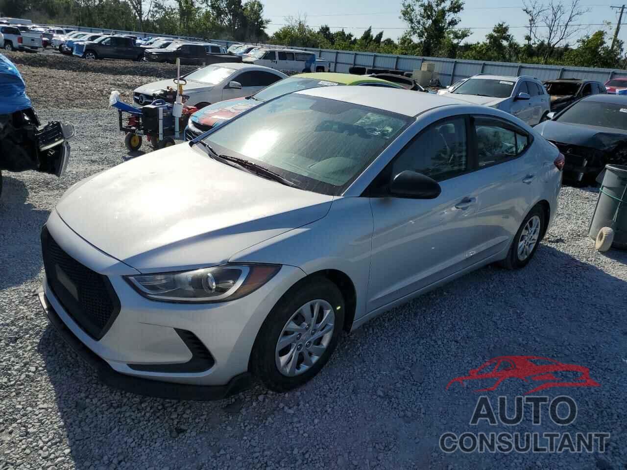 HYUNDAI ELANTRA 2018 - KMHD74LF8JU471498