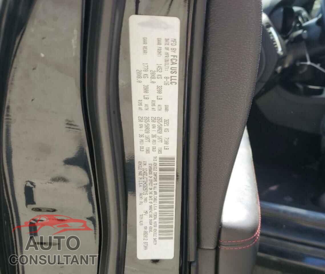 DODGE DURANGO 2017 - 1C4SDJCT2HC629715