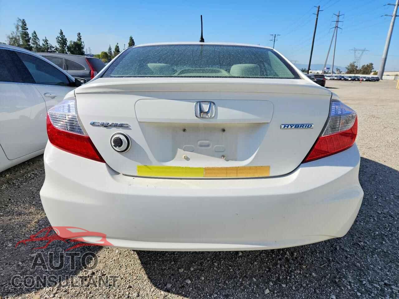 HONDA CIVIC 2012 - JHMFB4F23CS010663