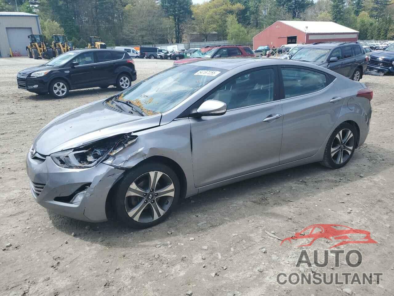HYUNDAI ELANTRA 2014 - KMHDH4AH8EU108447