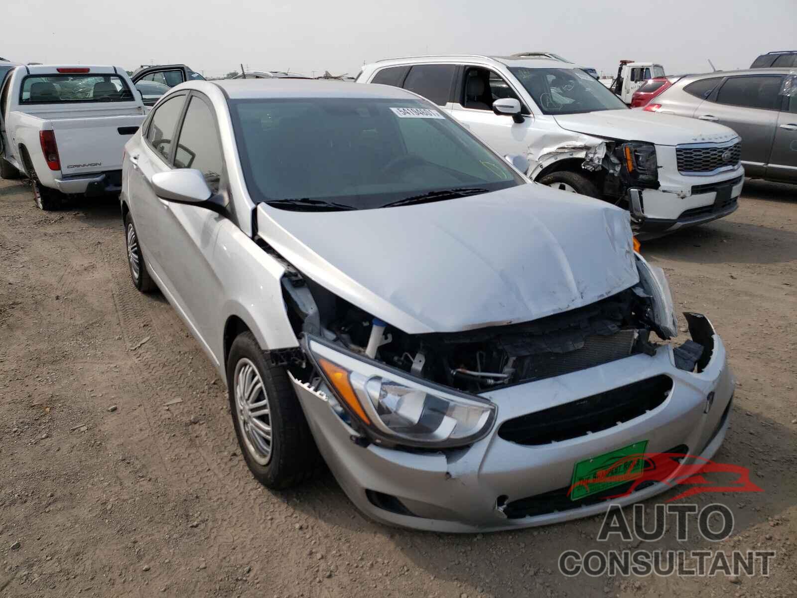 HYUNDAI ACCENT 2017 - KMHCT4AEXHU200471