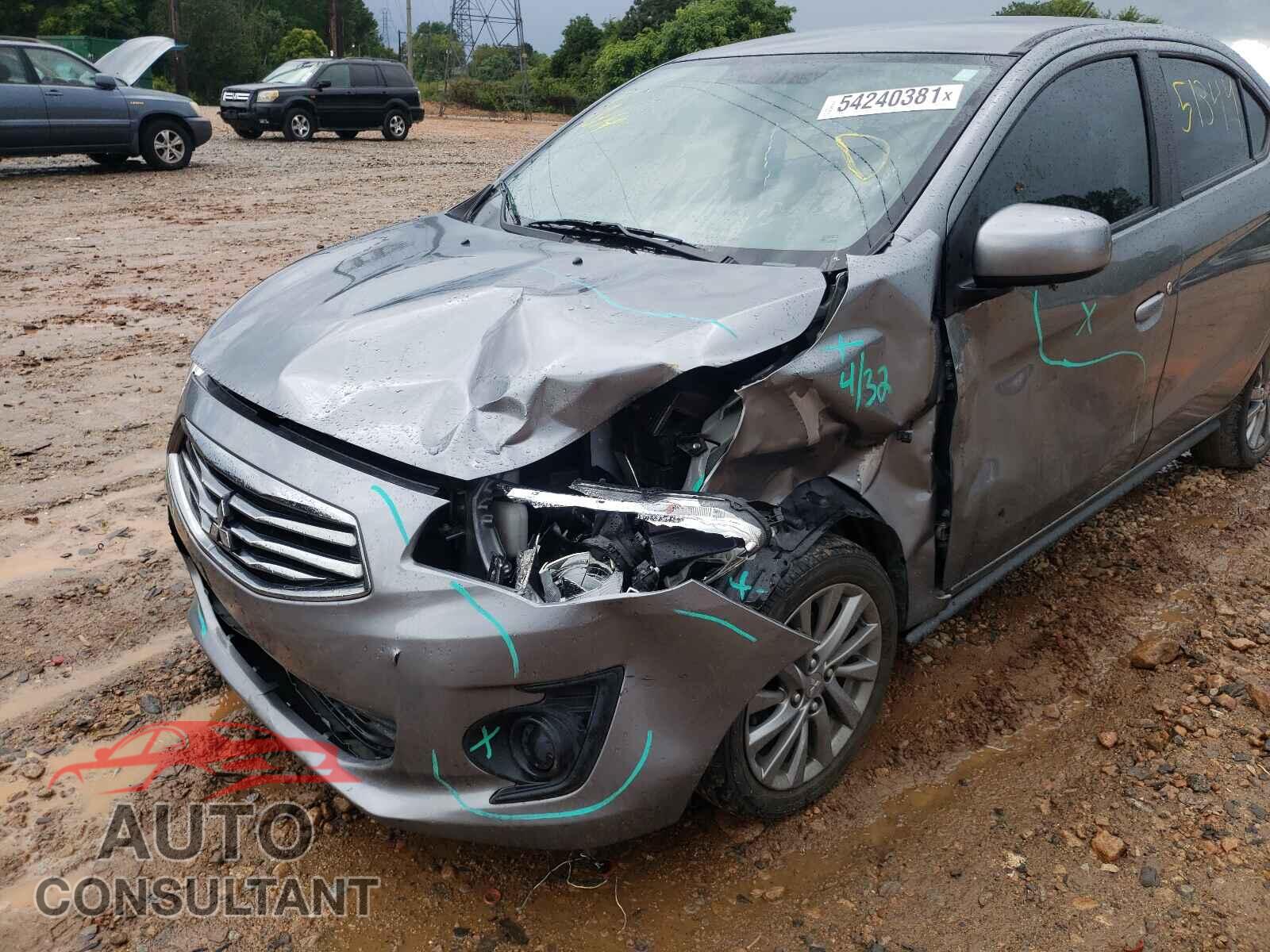 MITSUBISHI MIRAGE 2019 - ML32F3FJ7KHF01583