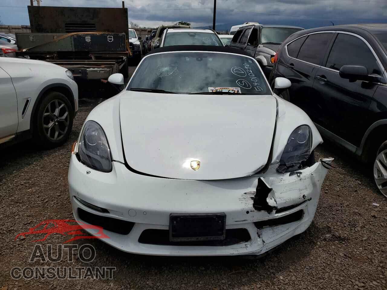PORSCHE BOXSTER 2019 - WP0CA2A83KS210822