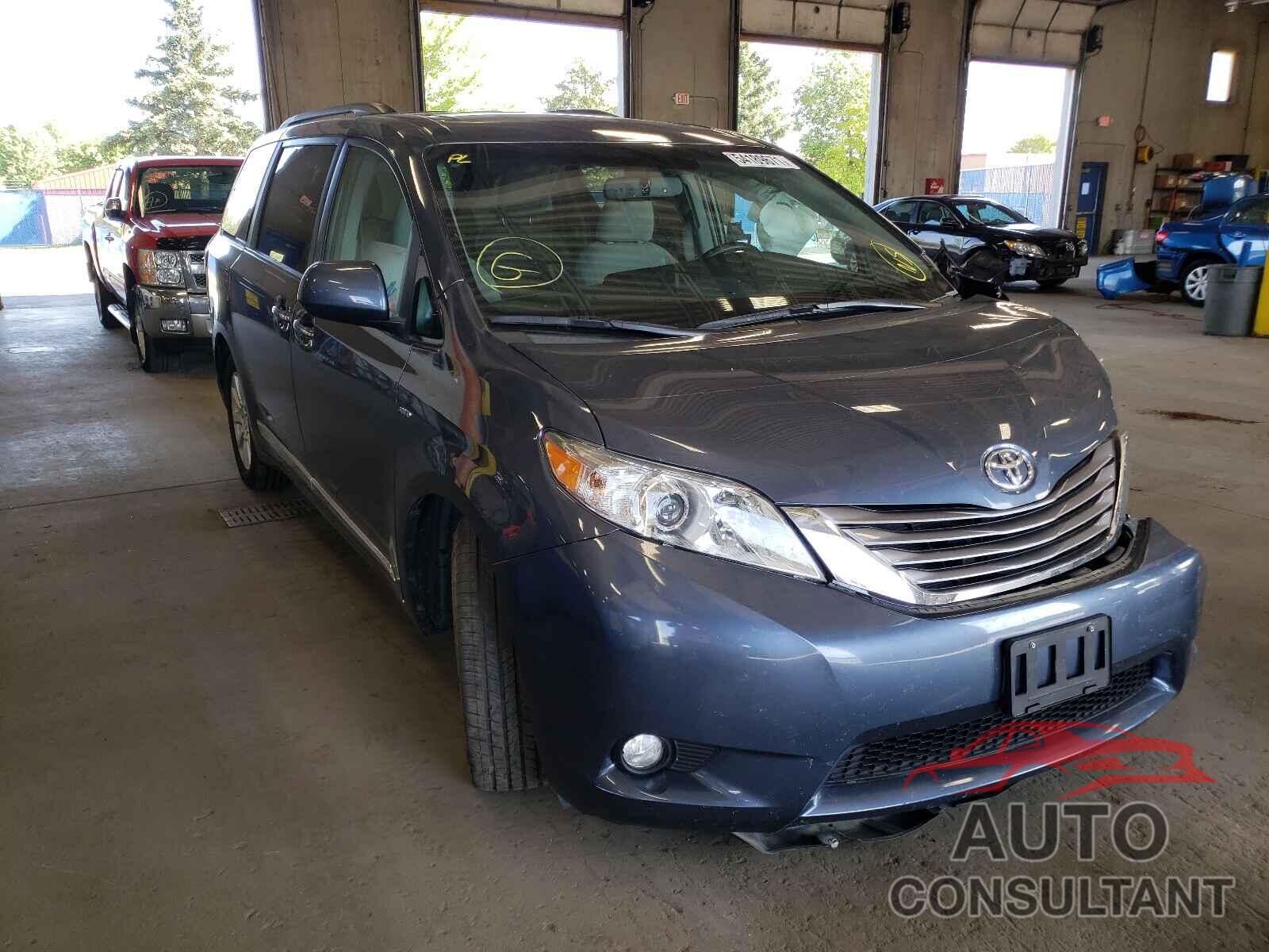 TOYOTA SIENNA 2017 - 5TDDZ3DC1HS151029