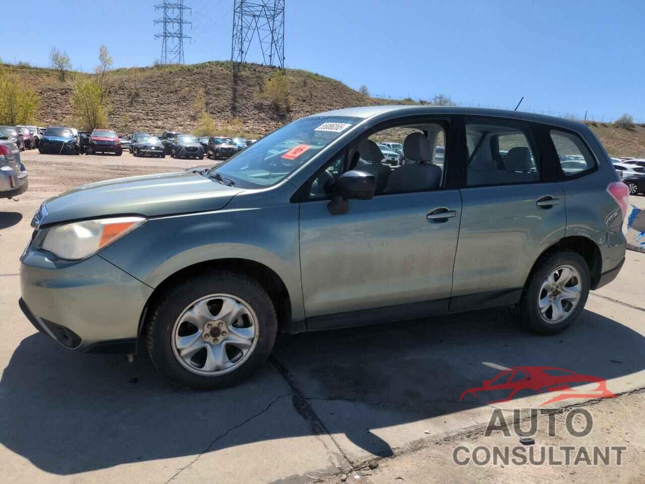 SUBARU FORESTER 2014 - JF2SJAAC8EH476527