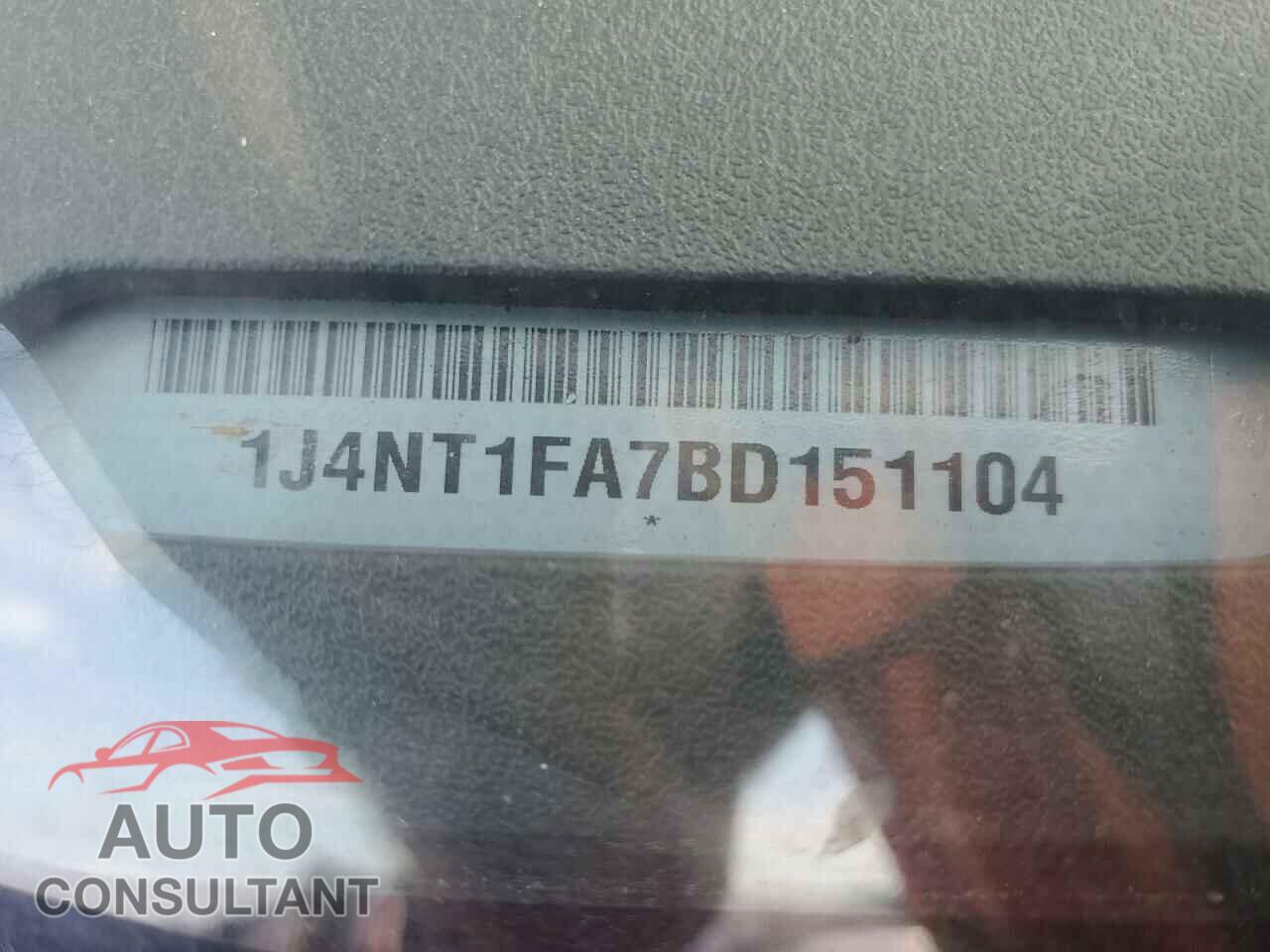 JEEP COMPASS 2011 - 1J4NT1FA7BD151104
