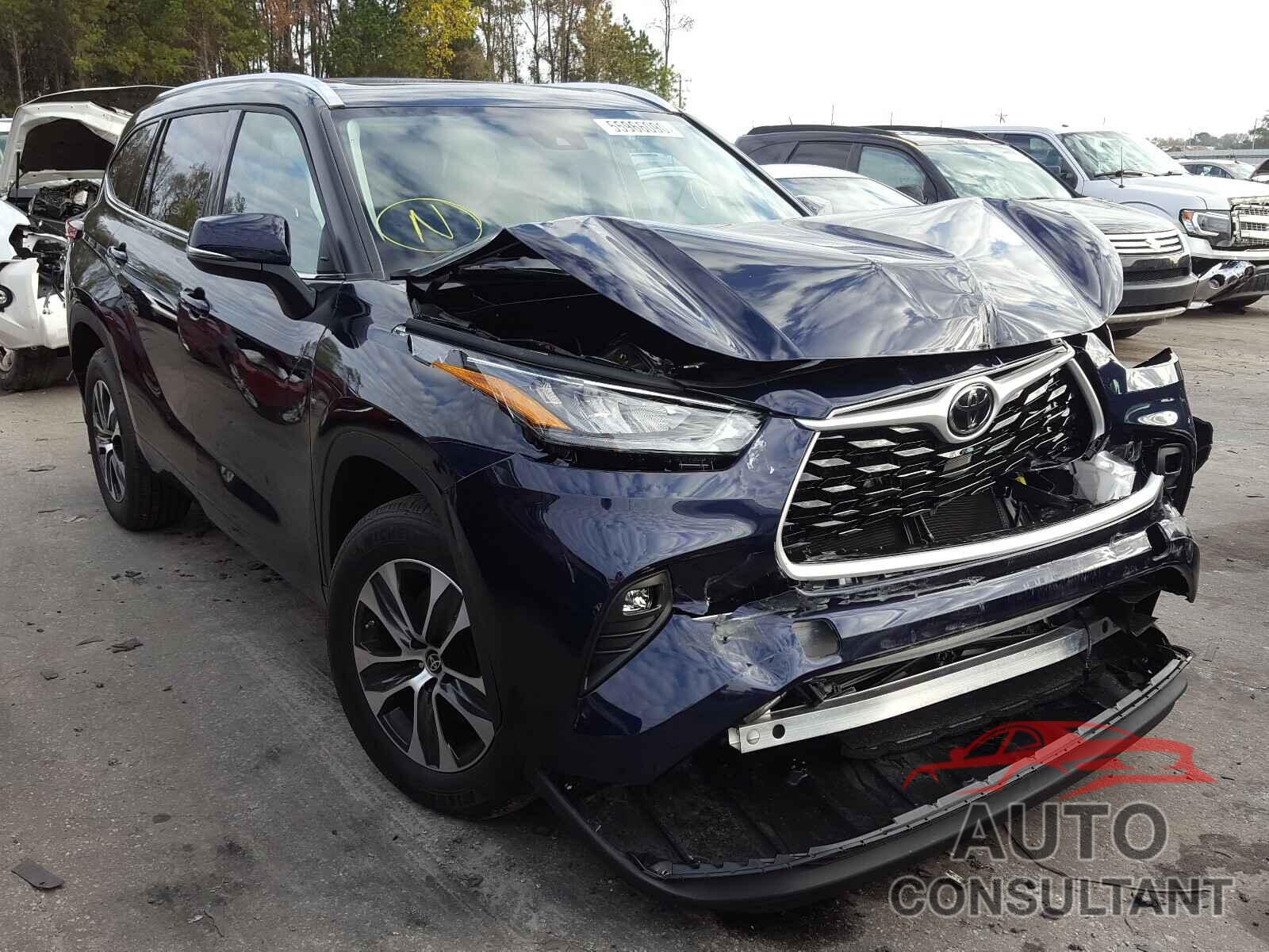 TOYOTA HIGHLANDER 2020 - 5TDGZRAHXLS513111