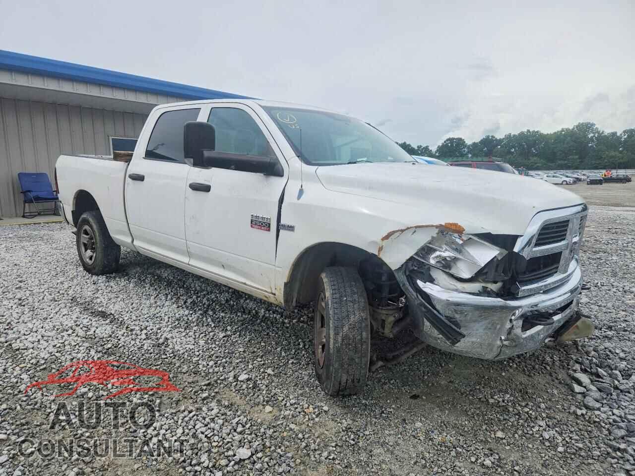 DODGE RAM 2500 2012 - 3C6TD5CT4CG264446