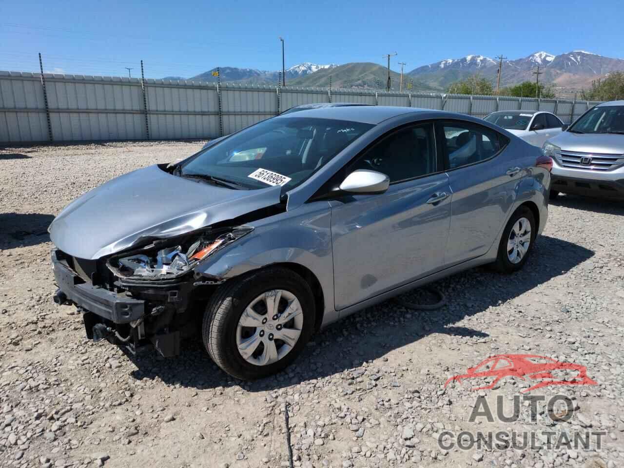 HYUNDAI ELANTRA 2016 - 5NPDH4AEXGH699274