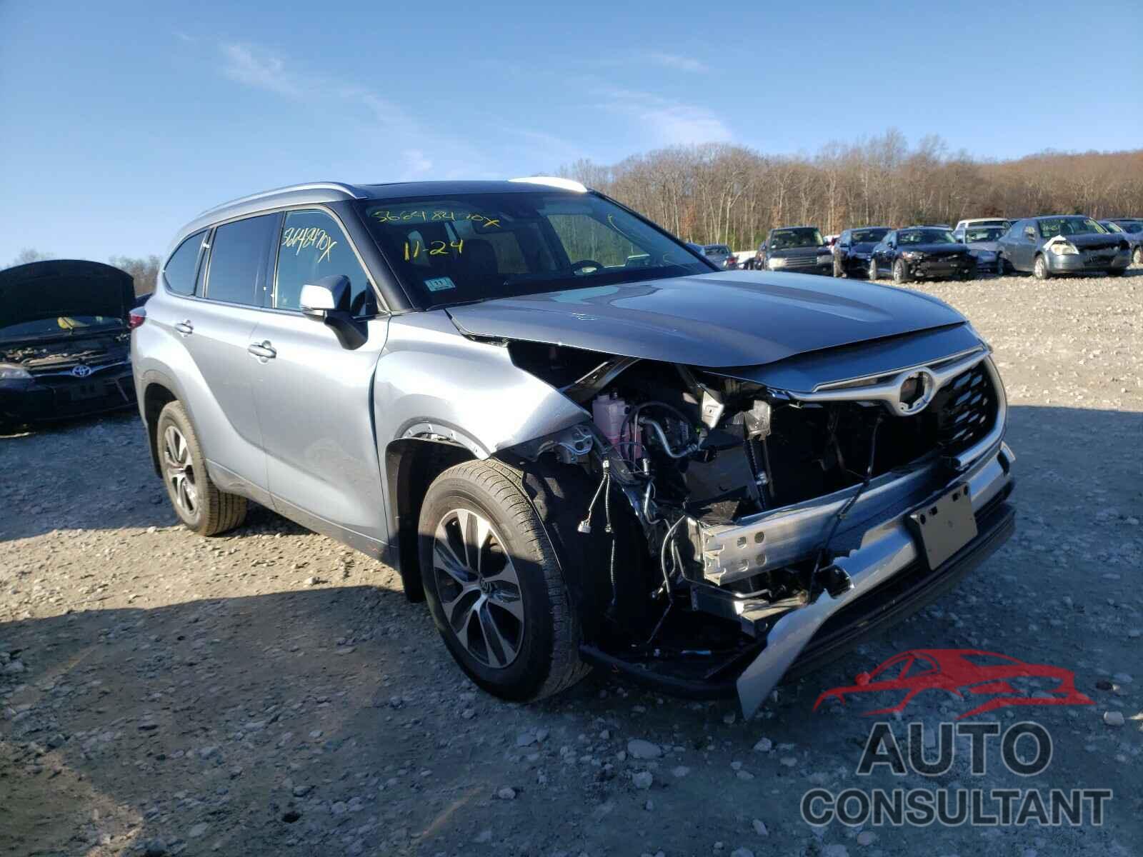 TOYOTA HIGHLANDER 2020 - 5TDHZRBH8LS022975