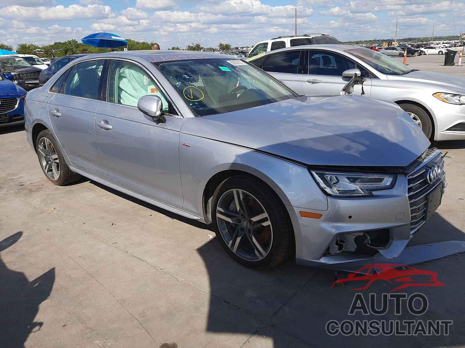 AUDI A4 2018 - WAUENAF48JA152978