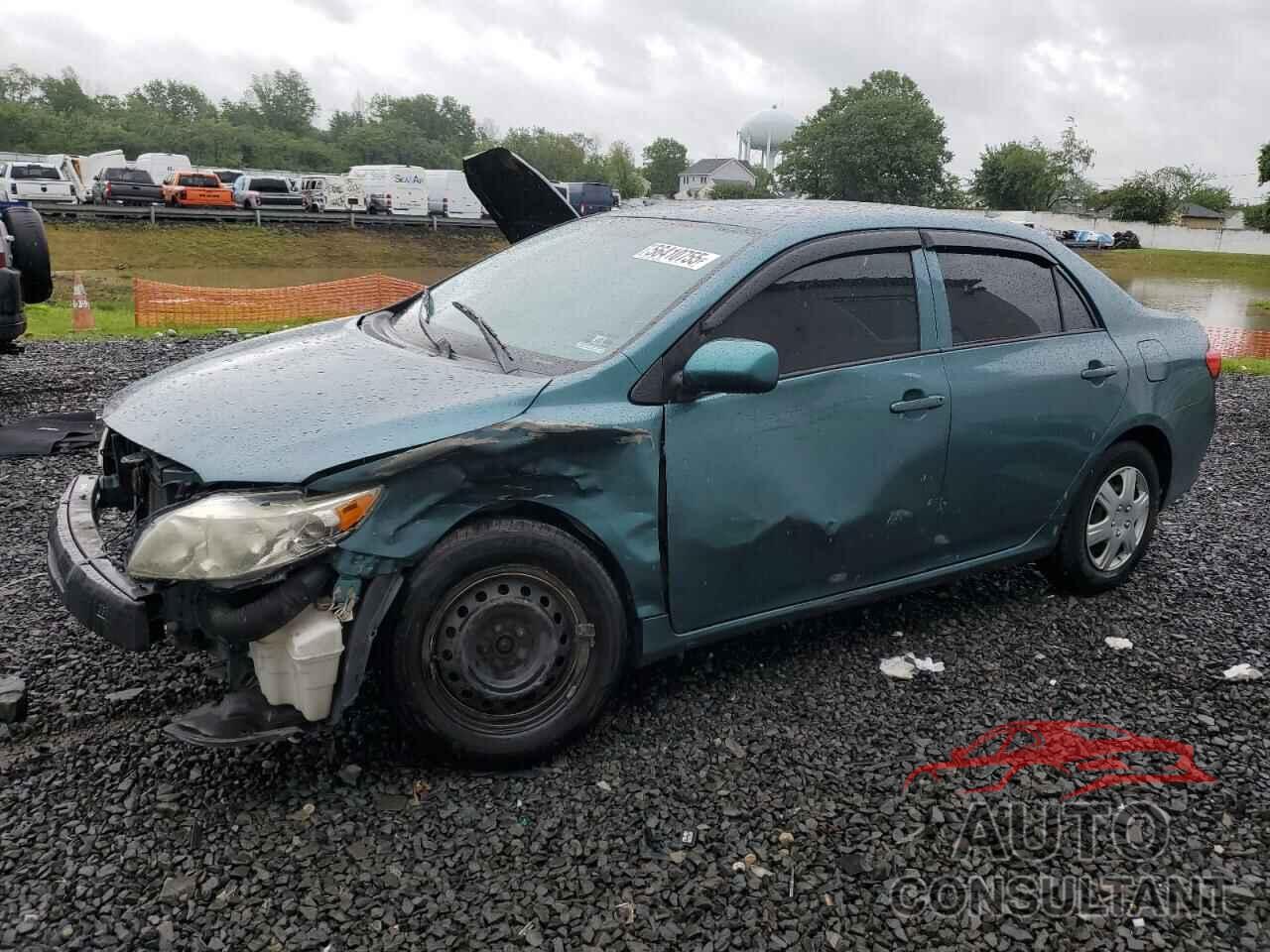 TOYOTA COROLLA 2009 - 2T1BU40E19C068052
