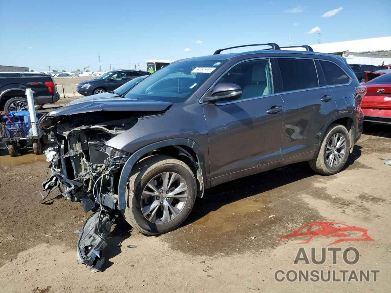 TOYOTA HIGHLANDER 2015 - 5TDJKRFH4FS200403