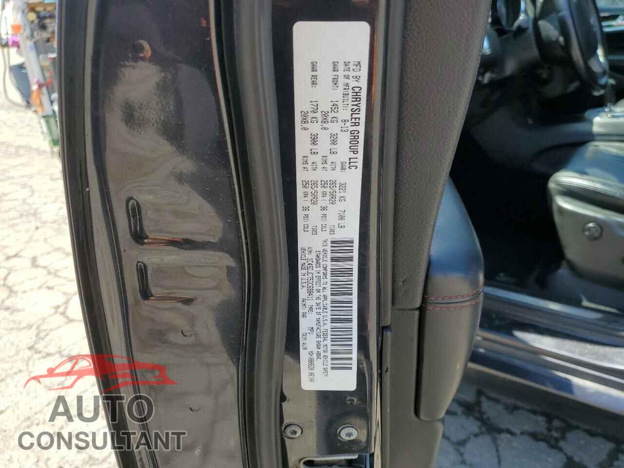 DODGE DURANGO 2013 - 1C4SDJCT5DC698411
