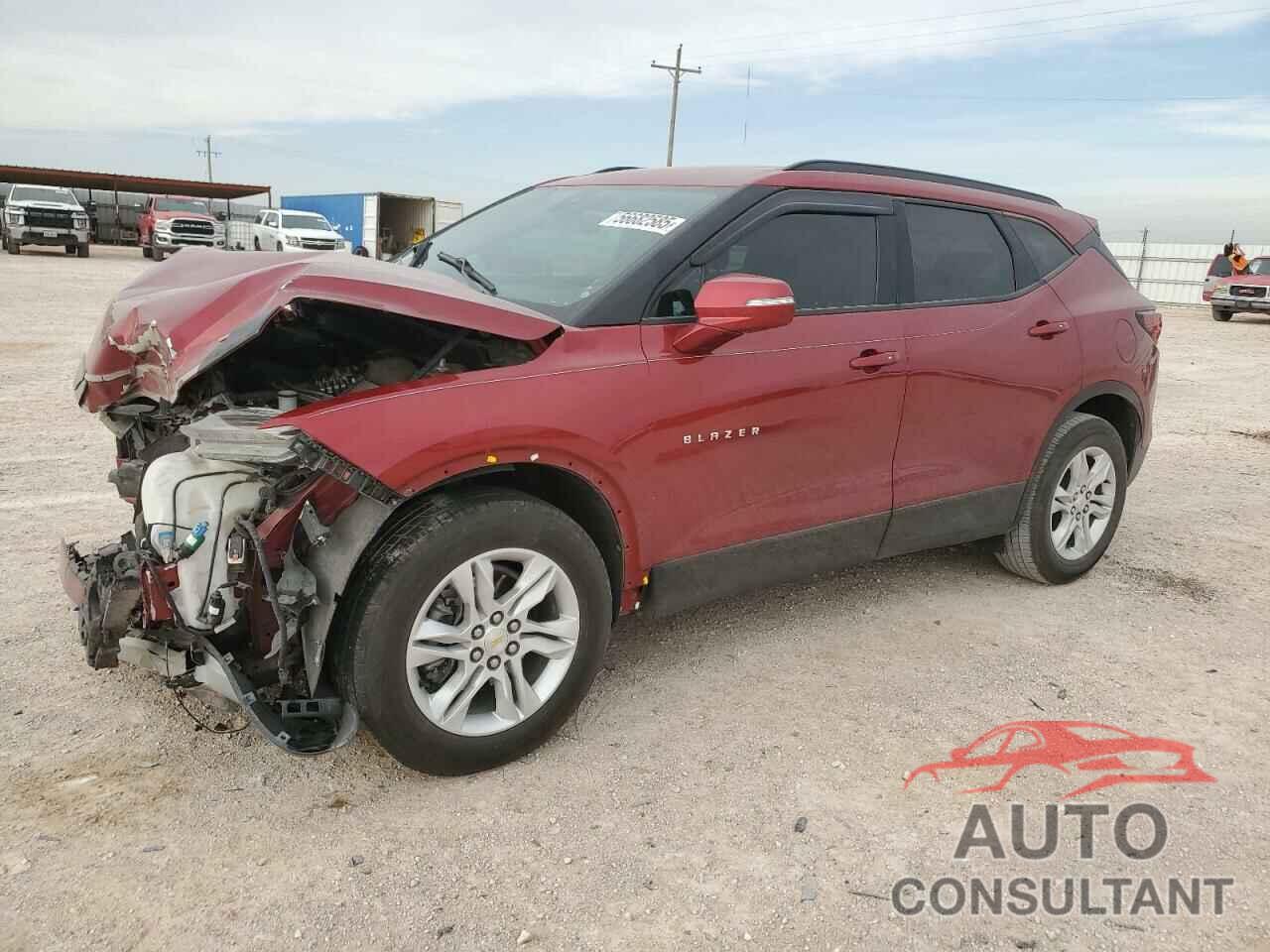 CHEVROLET BLAZER 2021 - 3GNKBCRS5MS566489