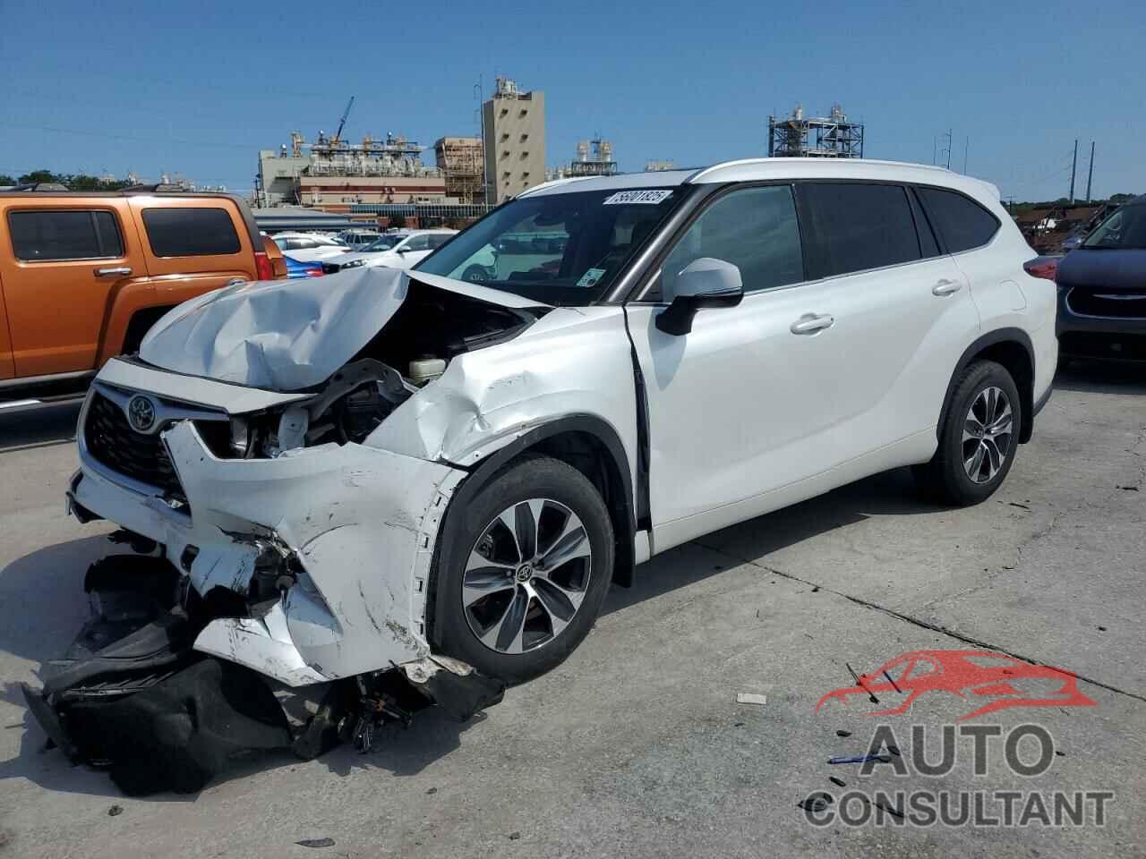 TOYOTA HIGHLANDER 2022 - 5TDGZRAH0NS091479
