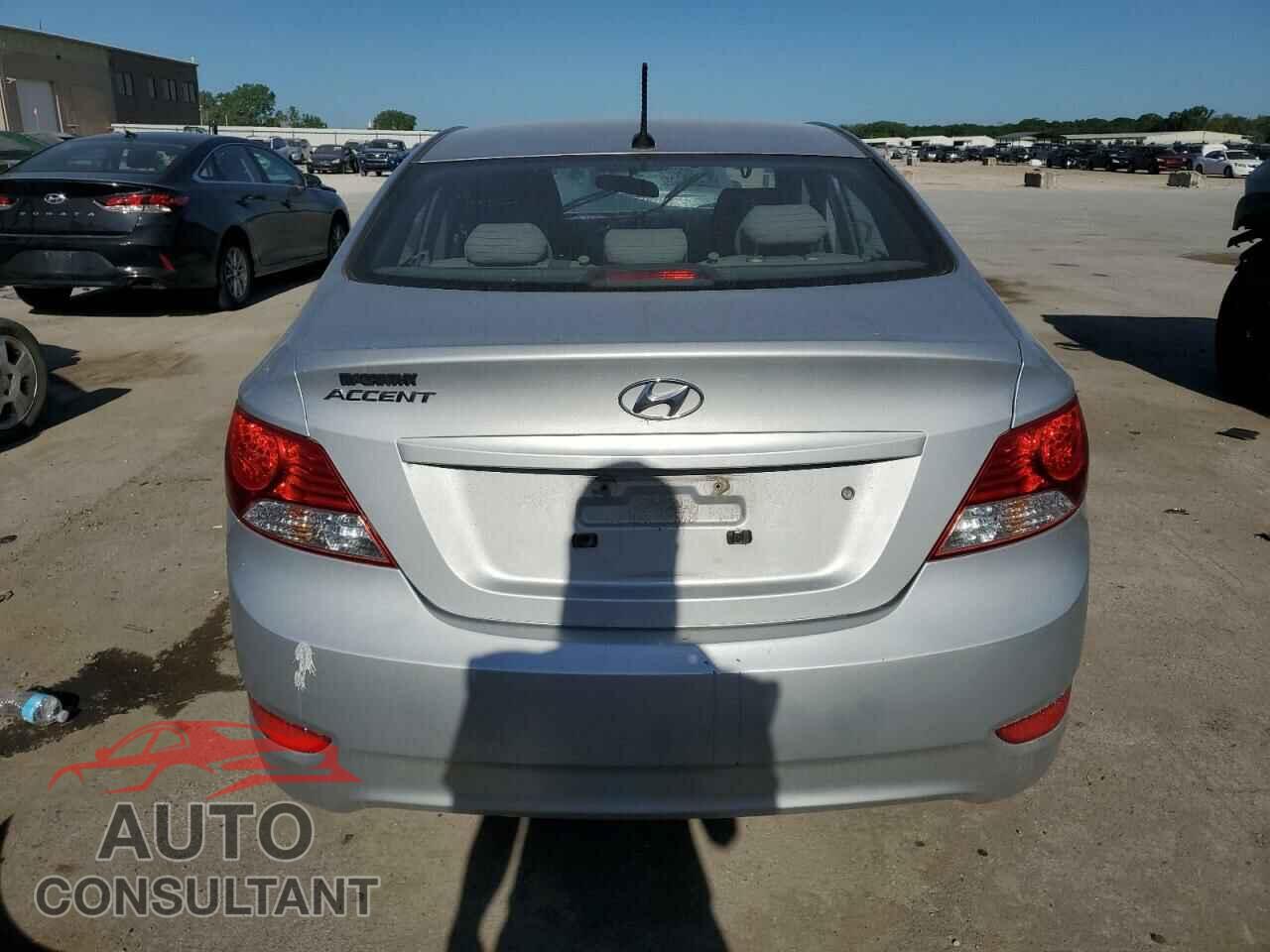 HYUNDAI ACCENT 2012 - KMHCU4AE5CU224909