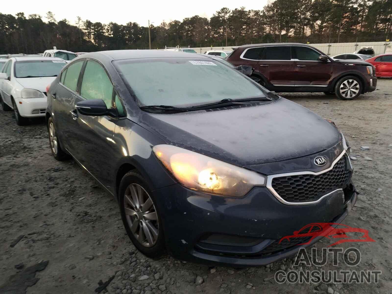 KIA FORTE 2016 - KNAFX4A68G5552503