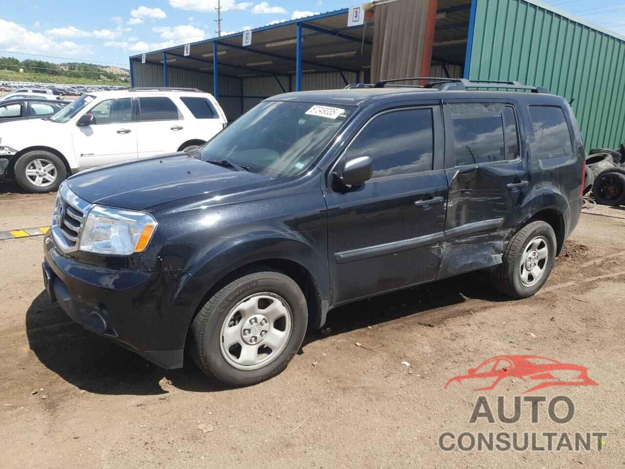 HONDA PILOT 2013 - 5FNYF4H21DB051688