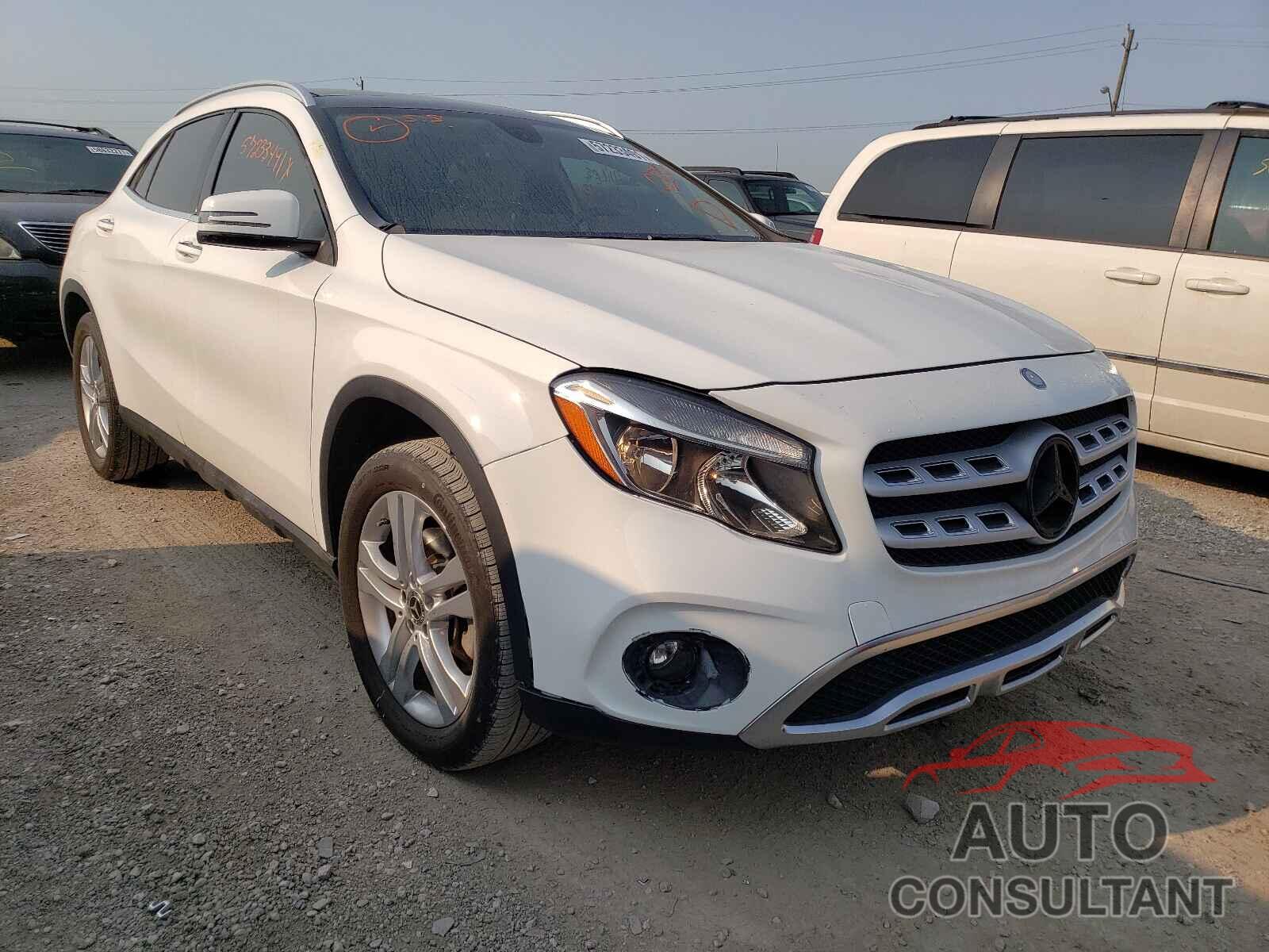 MERCEDES-BENZ GLA-CLASS 2018 - WDCTG4GBXJJ478021