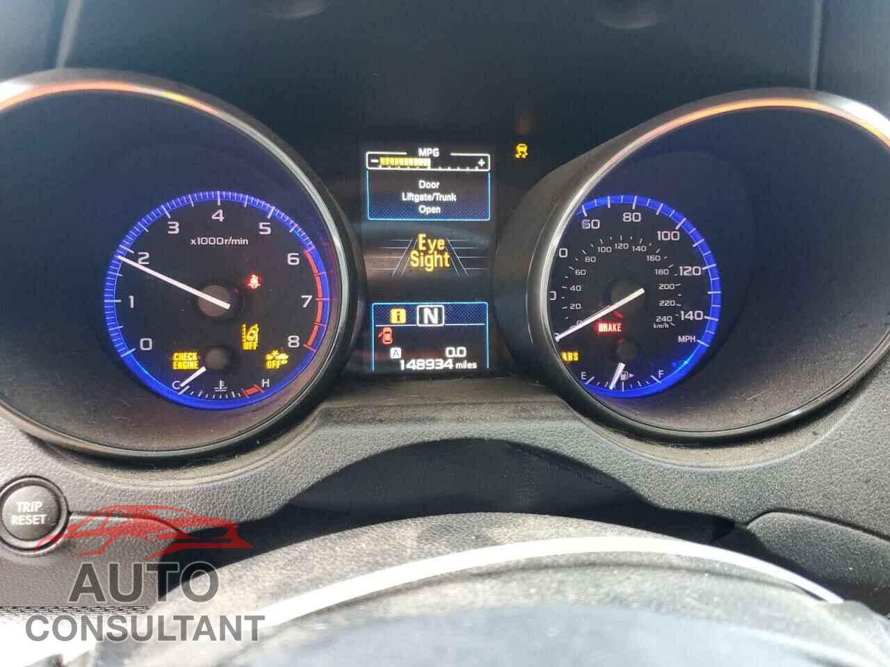 SUBARU OUTBACK 2015 - 4S4BSBFC8F3262965