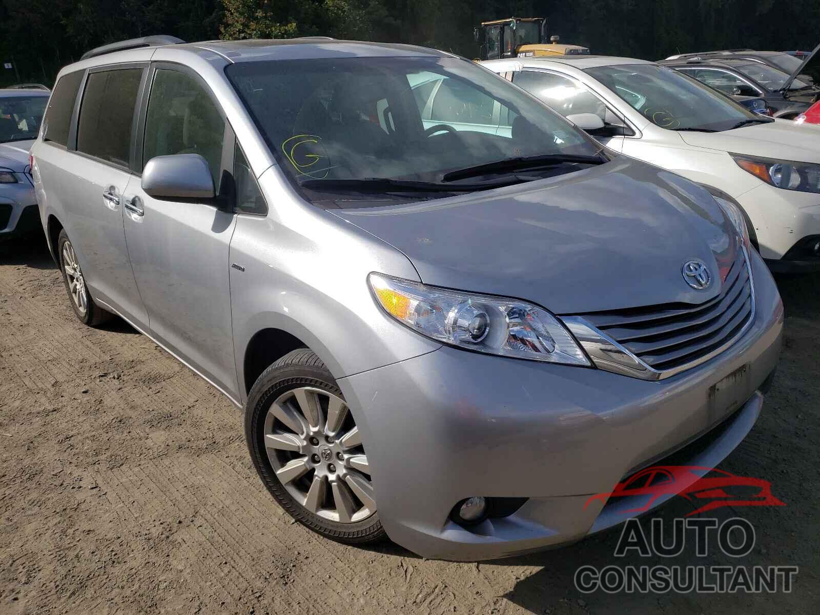 TOYOTA SIENNA 2017 - 5TDDZ3DC4HS167290