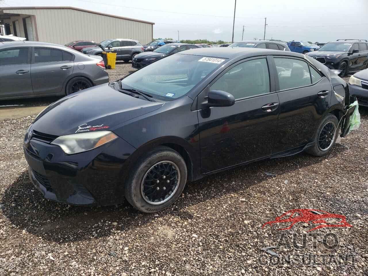 TOYOTA COROLLA 2016 - 5YFBURHE9GP468102