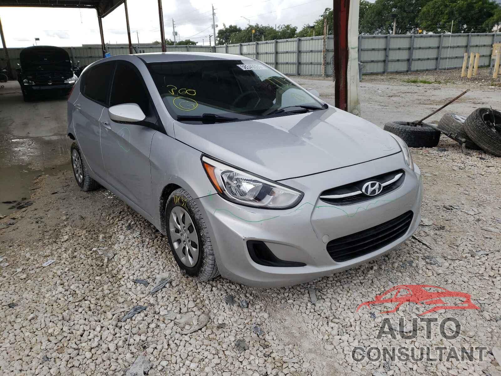 HYUNDAI ACCENT 2016 - KMHCT5AE8GU268675