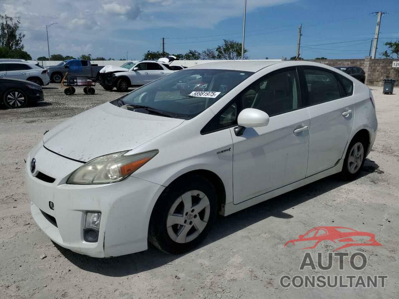 TOYOTA PRIUS 2011 - JTDKN3DU9B0294705