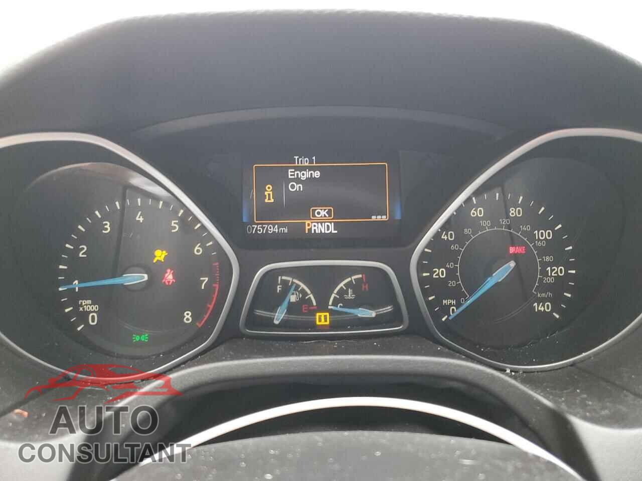 FORD FOCUS 2016 - 1FADP3E22GL376206