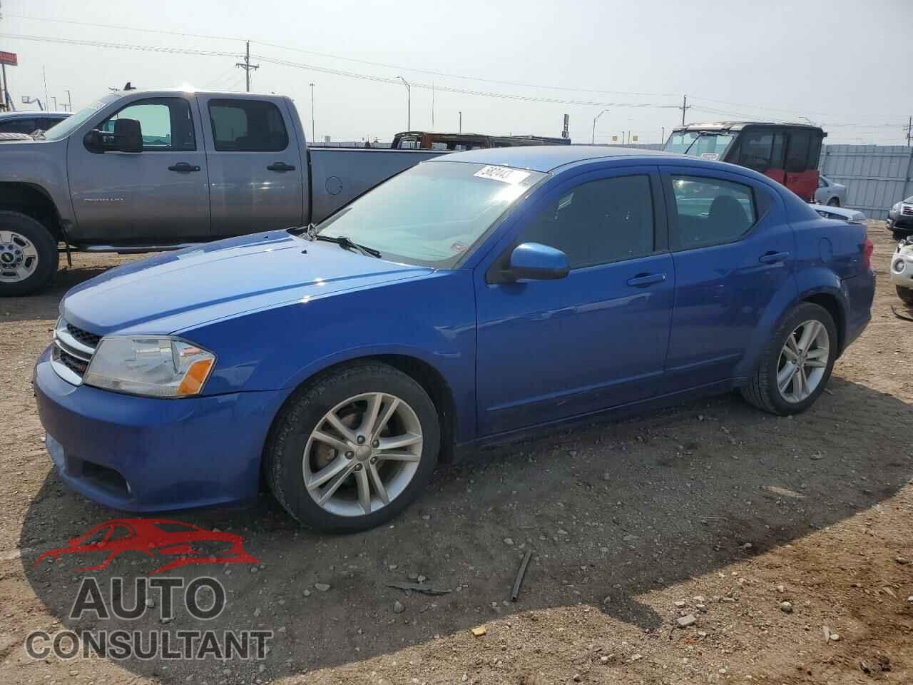 DODGE AVENGER 2012 - 1C3CDZEG9CN309943