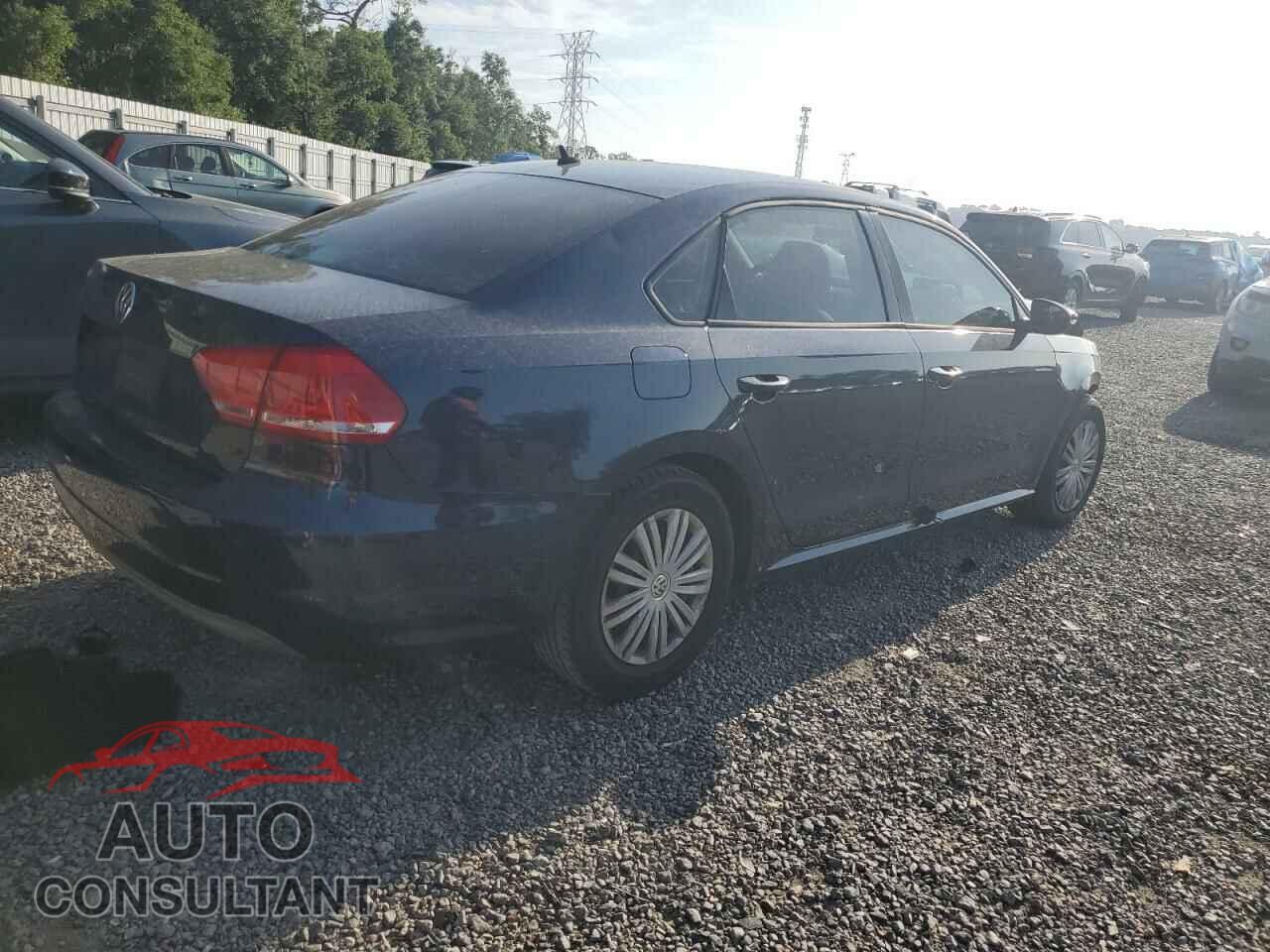 VOLKSWAGEN PASSAT 2012 - 1VWAP7A39CC073014