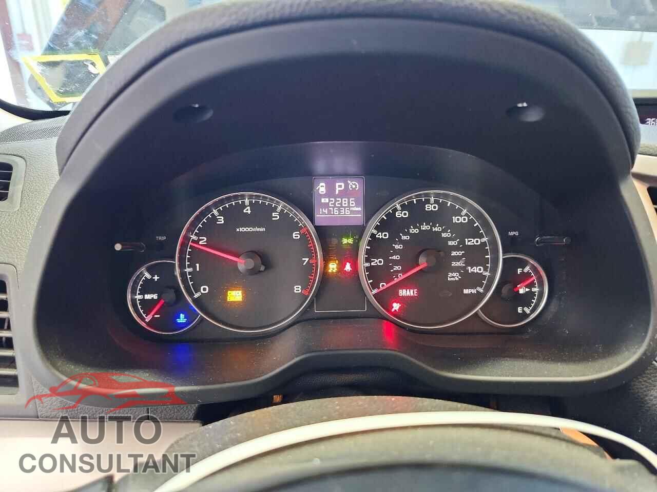 SUBARU OUTBACK 2013 - 4S4BRBCC3D3209281