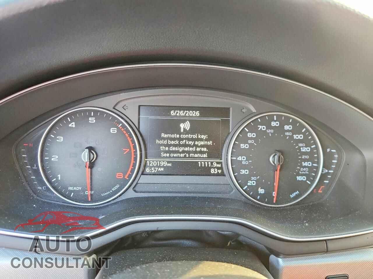 AUDI A4 2018 - WAUDNAF46JA022922