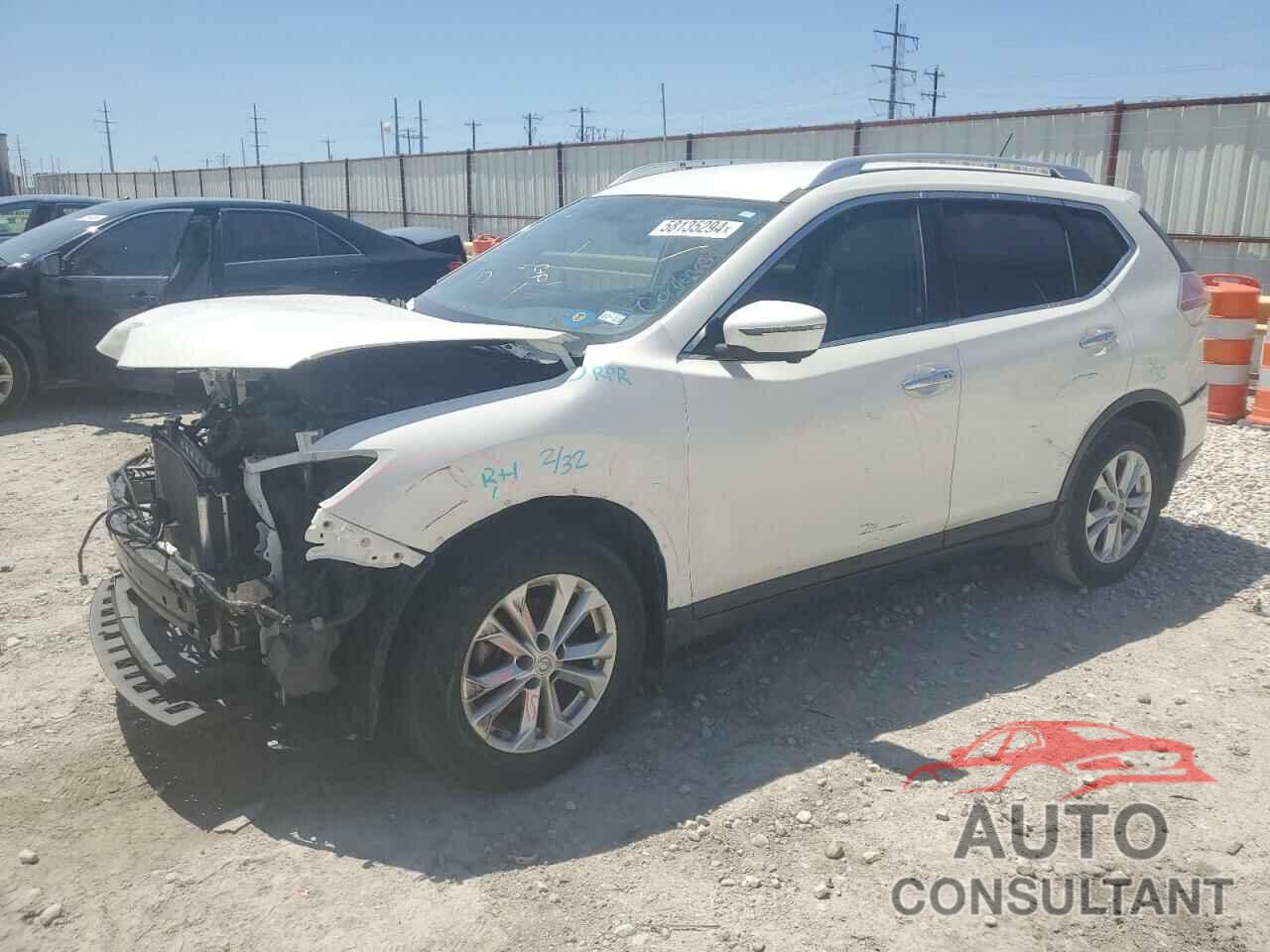 NISSAN ROGUE 2016 - KNMAT2MT2GP658349