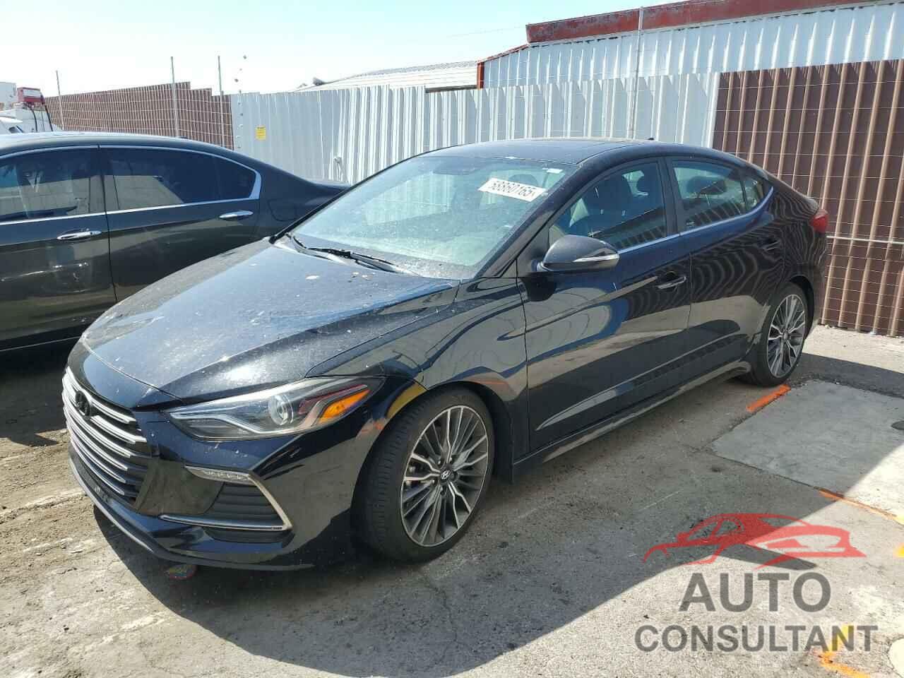 HYUNDAI ELANTRA 2018 - KMHD04LB4JU724172