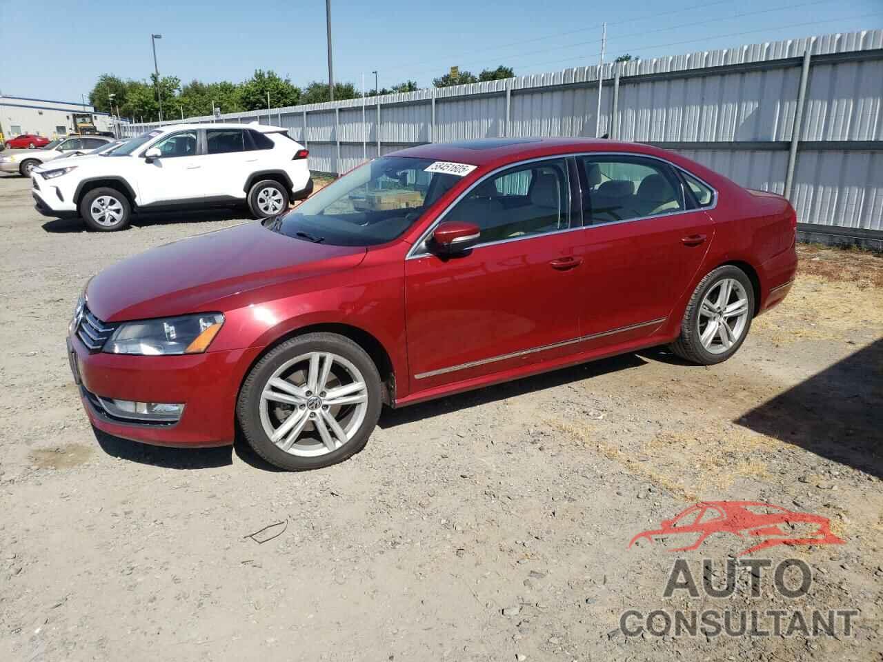 VOLKSWAGEN PASSAT 2015 - 1VWCV7A38FC091247